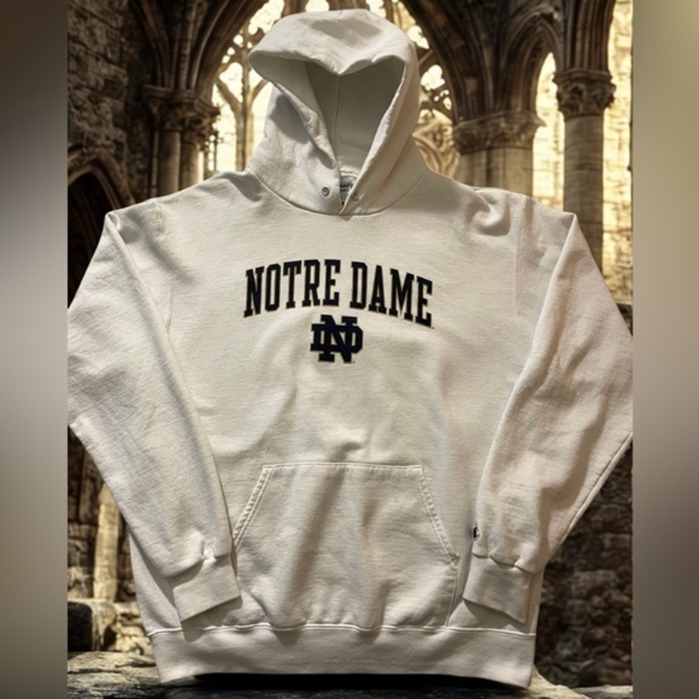 Vintage Champion Notre Dame Athletic Hoodie